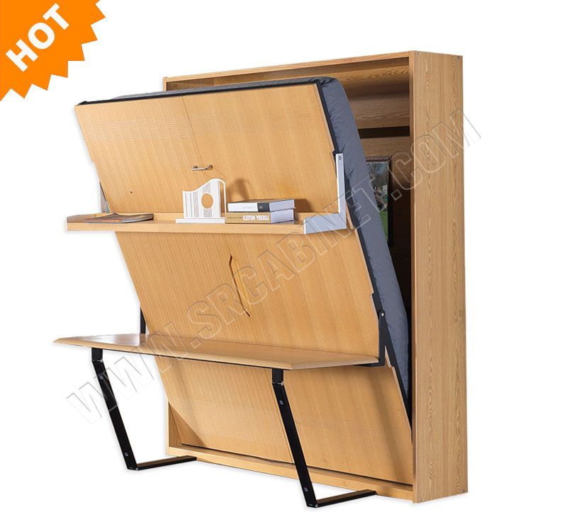 Multifunction murphy bed vertical folding hidden wall bed