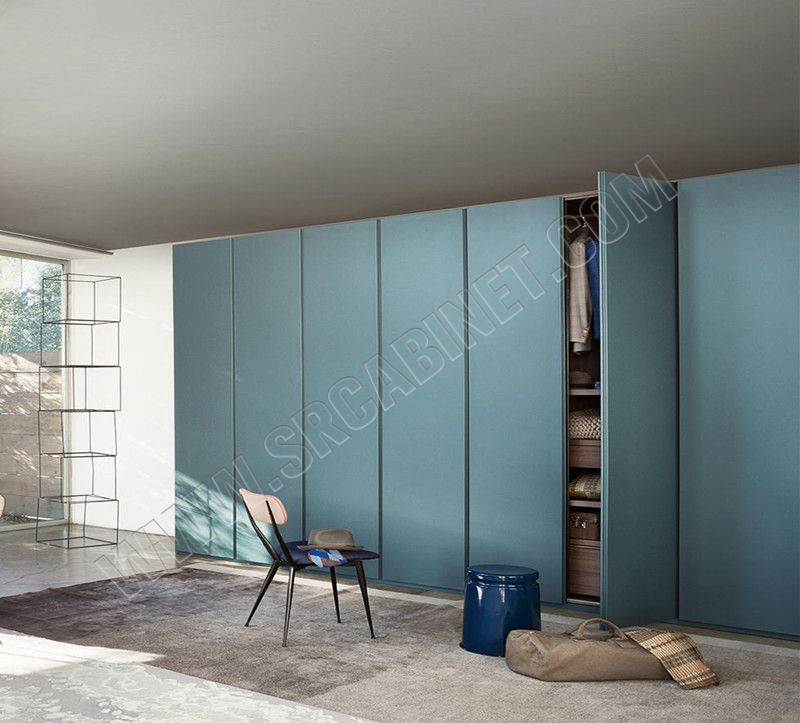 Manufacturer new design modern style hinged door bedroom wardrobe customized Wardrobe Armoire Closet with Drawers