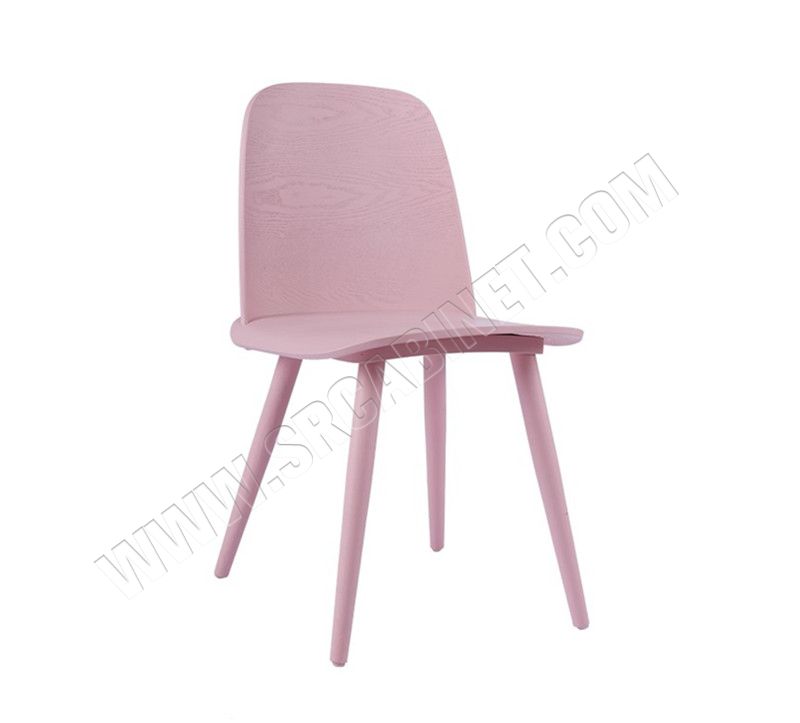 Wholesale China factory high quality customized wooden dining chair restaurant Bent Ergonomic Wood chair  with ash veneer