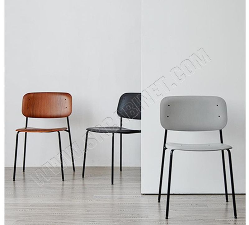Wholesale classic design vintage industrial bar bistro restaurant metal chair  vintage metal dining chair with wood seat