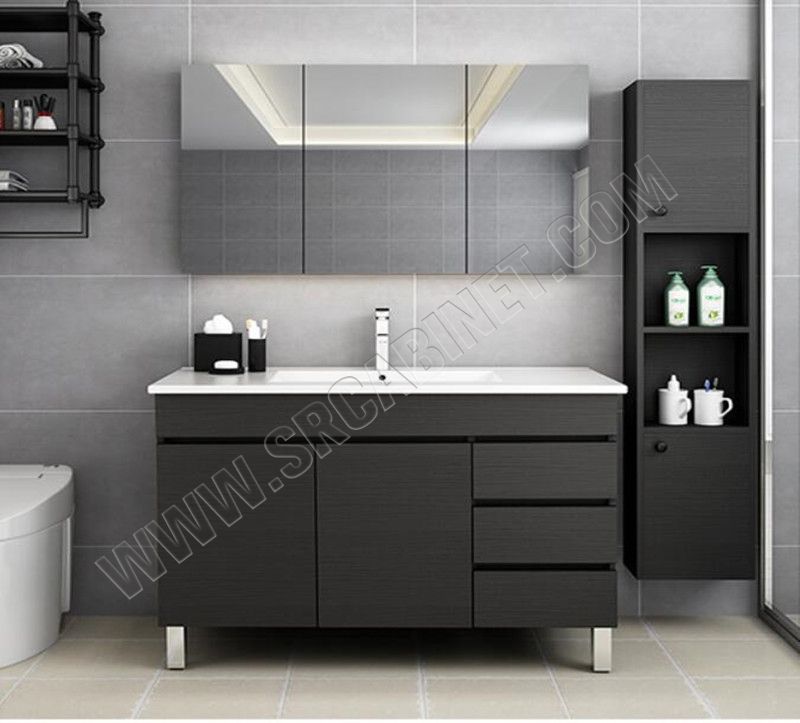 European modern style bathroom Vanity / Double Sink Bathroom Cabinets