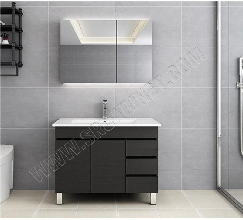 European modern style bathroom Vanity / Double Sink Bathroom Cabinets