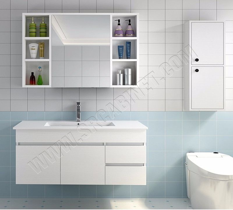 Wholesale wall mounted hotel bathroom vanity home bathroom vanity