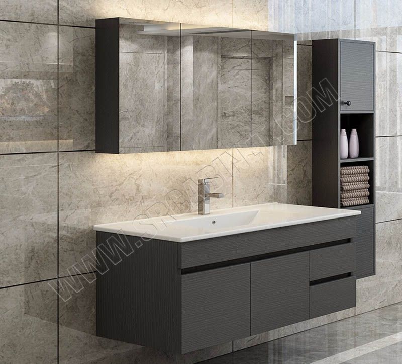 Wholesale wall mounted hotel bathroom vanity home bathroom vanity