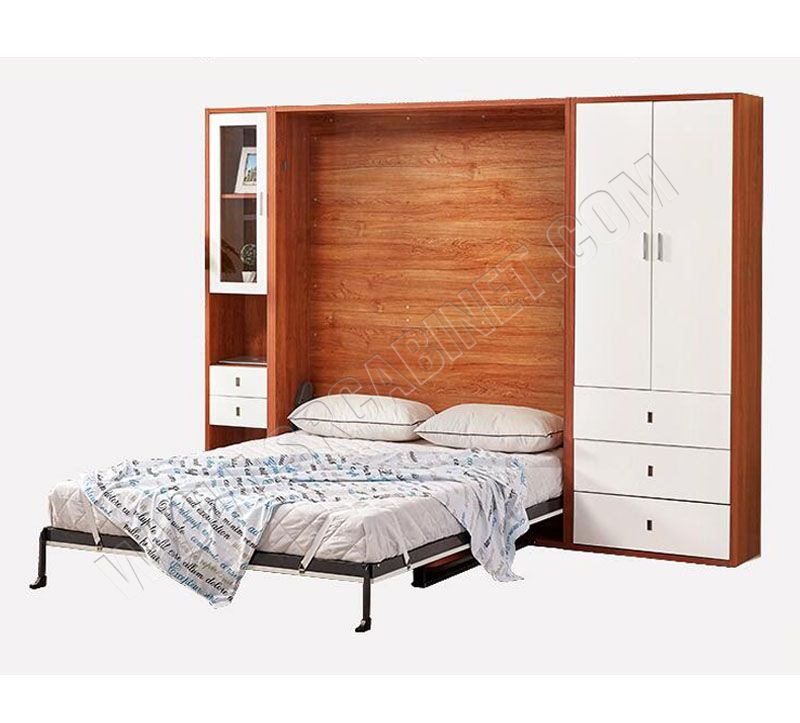 Multifunction murphy bed vertical folding hidden wall bed