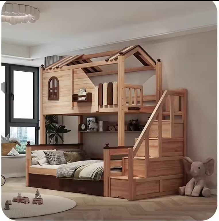 Space Saving Boys Bedroom Furniture Modern Design Kids Bed for Kids Bedroom Set children bedroom furniture