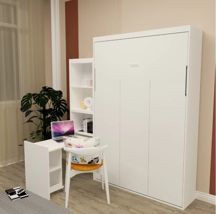 Invisible folding side-folding hidden wall wardrobe hidden wall multifunctional hardware accessories Murphy bed