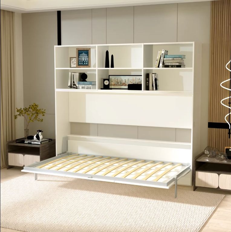 Invisible wall bed multi-functional folding sheet single household flip panel sofa bed Murphy bed without mattress