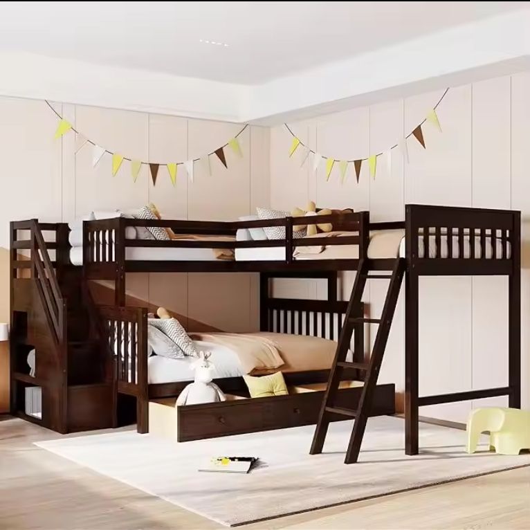 Invisible folding side-folding hidden wall wardrobe hidden wall multifunctional hardware accessories Murphy bed