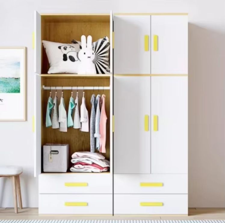 Children's Home Use Cabinets-Newborn Baby Short Wardrobe for Kids