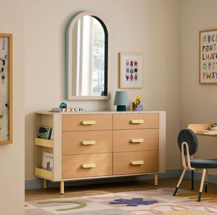 Multifunctional Colorful Wood Kids Storage Shelf Modern Multi-Storey Locker for Bedroom School