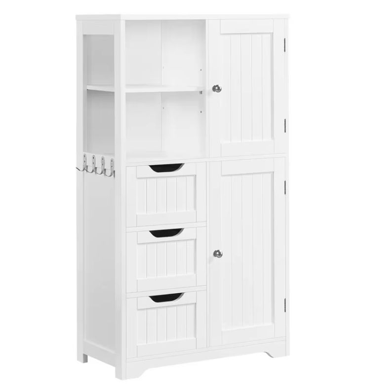 Versatile Extendable Cabinet for Home Furniture Organization Farmhouse Bathroom Hall School Hospital Apartment Basement Office
