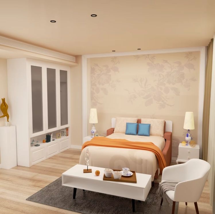 In tock In United States Bedroom Furniture Space Saving Wall Mounted Modern Transformable Folding Sofa Wall Wood Bed with Sofa