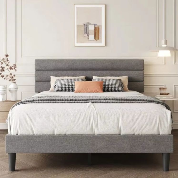 factory price Upholstery beds double queen king size customizedlatest design bed beds