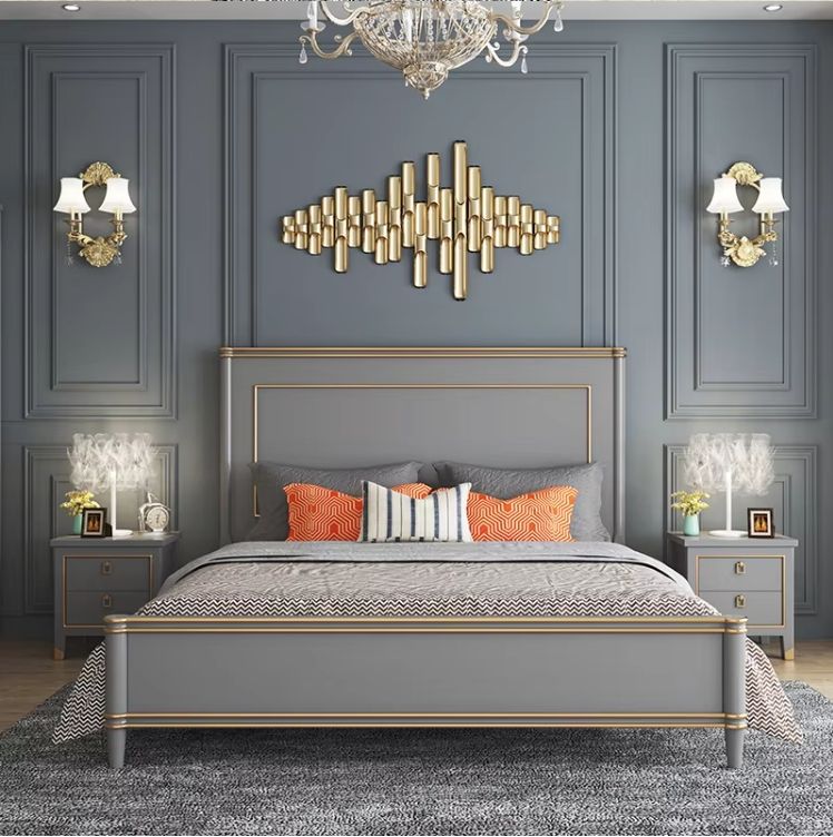 Sunrise good quality wooden adult bedroom set queen bedroom furniture sets bedroom cover set