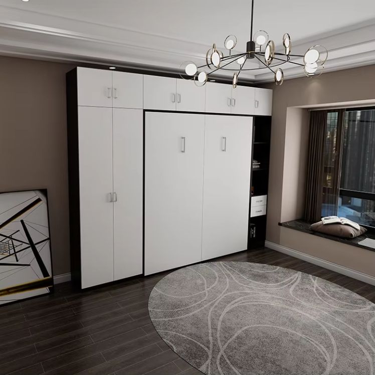 Factory wholesale multifunctional 1.8m invisible murphy beds accessories large folding bed sofa wall bed