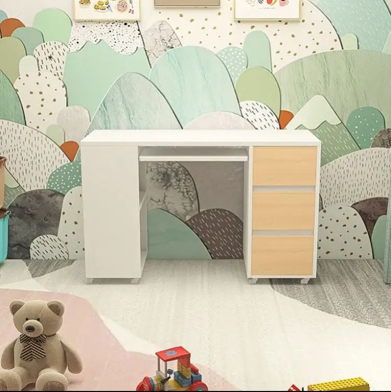 Popular Selling Nordic High-Sleeper bunk bed with Ladder Corner desk and Drawer Storage Children bedroom furniture