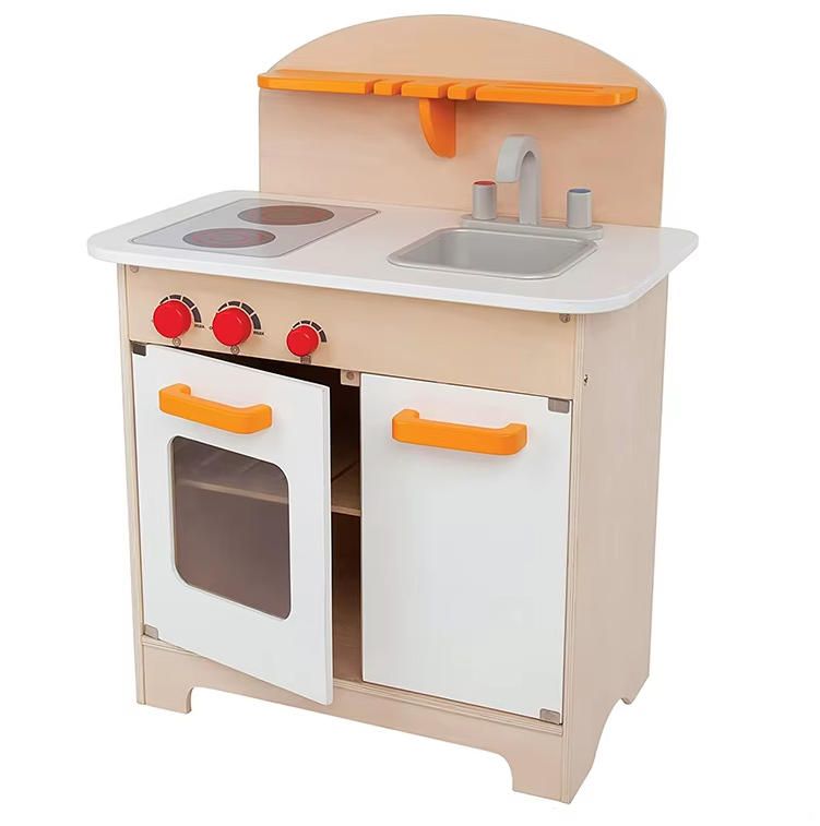 Hot Selling Wooden Play Set for Kids Children's Pretend Role Play Kitchen Toy for Toddlers