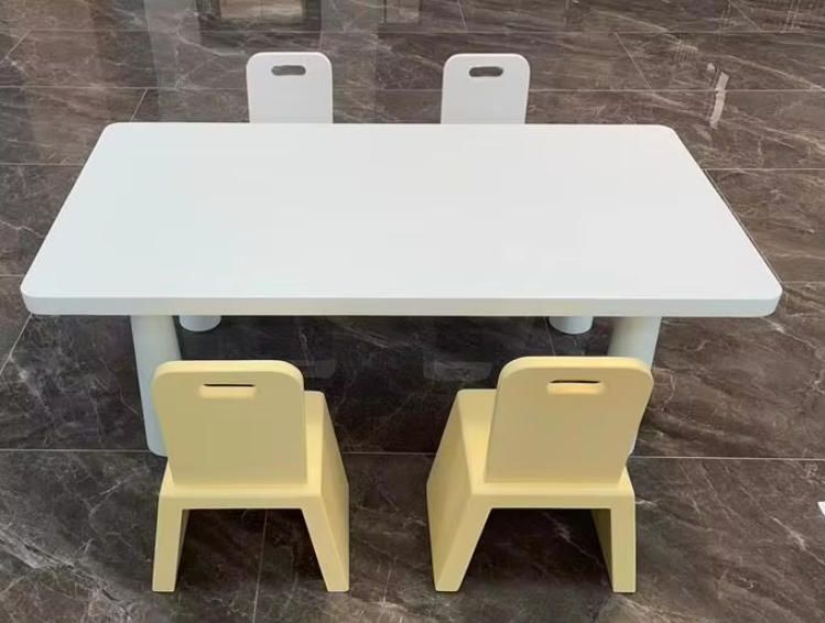 Children's Study Table and Chair Set for Kindergarten - Cute and Thickened Baby Reading Desk