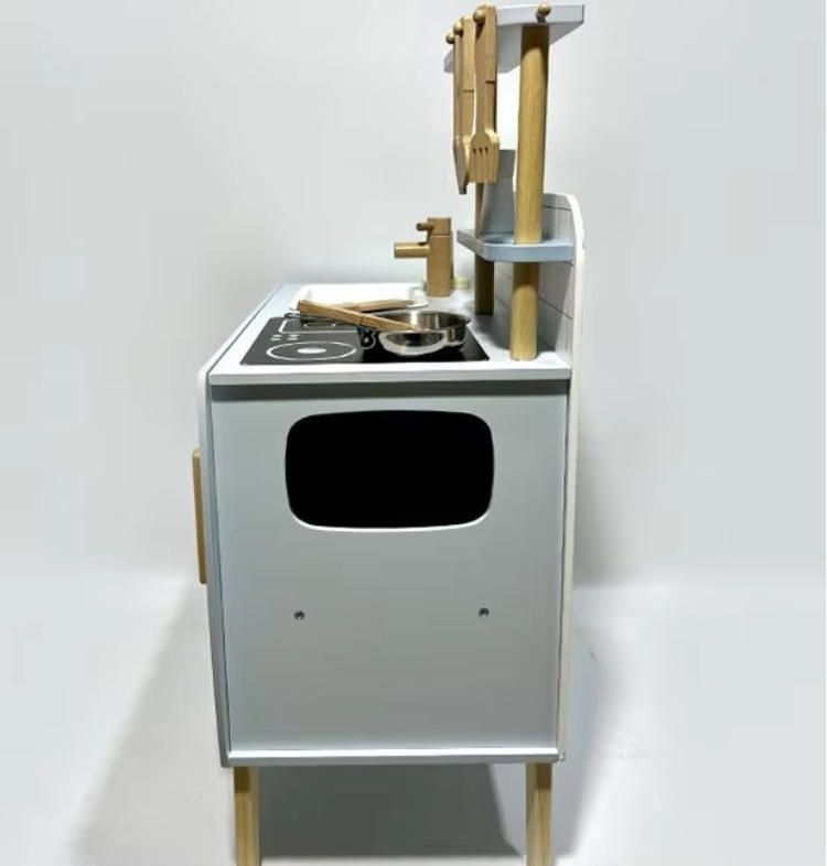 Multifunctional White Wooden Children's Storage Box Bookshelf Modern Design Style for Bedroom Living Room or School Use