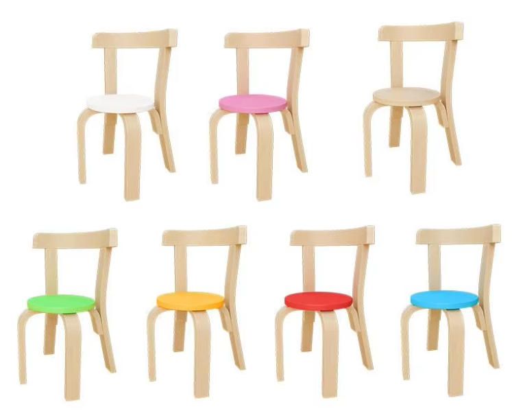Solid Wood Children's Tables and Chairs for Preschool and Training Centers Woodcraft Product