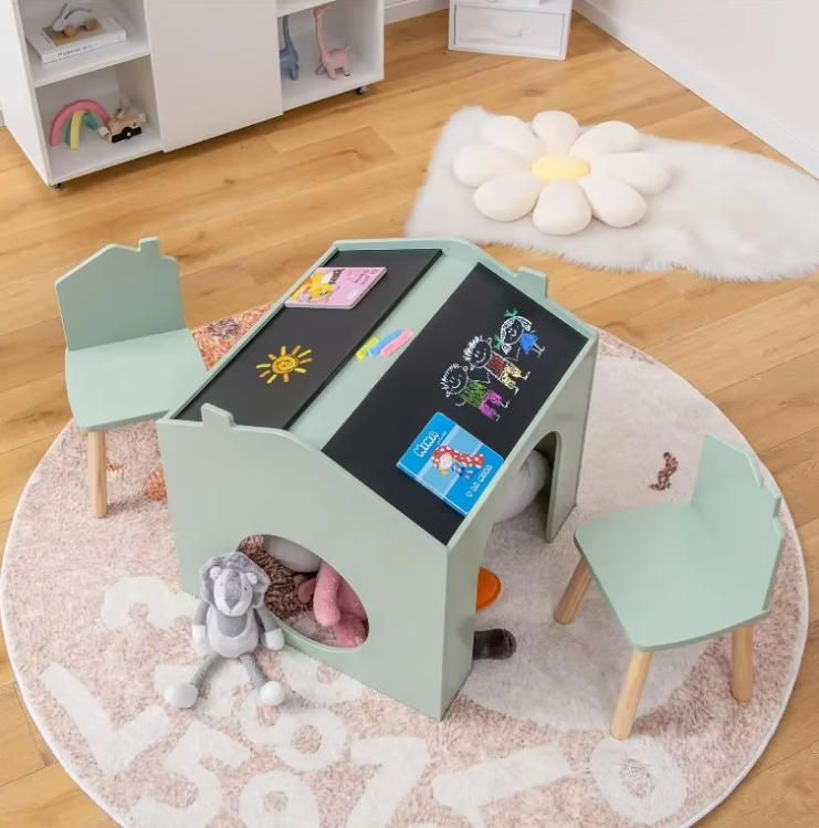 Children's Outdoor Large Sand Pit Fence Patio Set for Kindergarten & Baby Courtyard for Playground Sand Pool