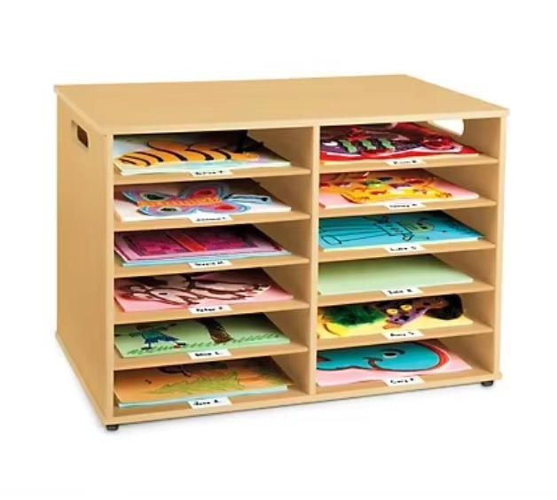 Modern Classic Birch Tabletop Communication Center Children's Furniture for School Bedroom Living Room Available at Lakeshorey