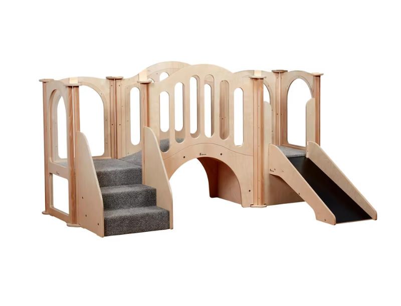 Customizable Eco-Friendly Indoor Playground Equipment Professionally Designed Wooden Play for Children Safe & Secure