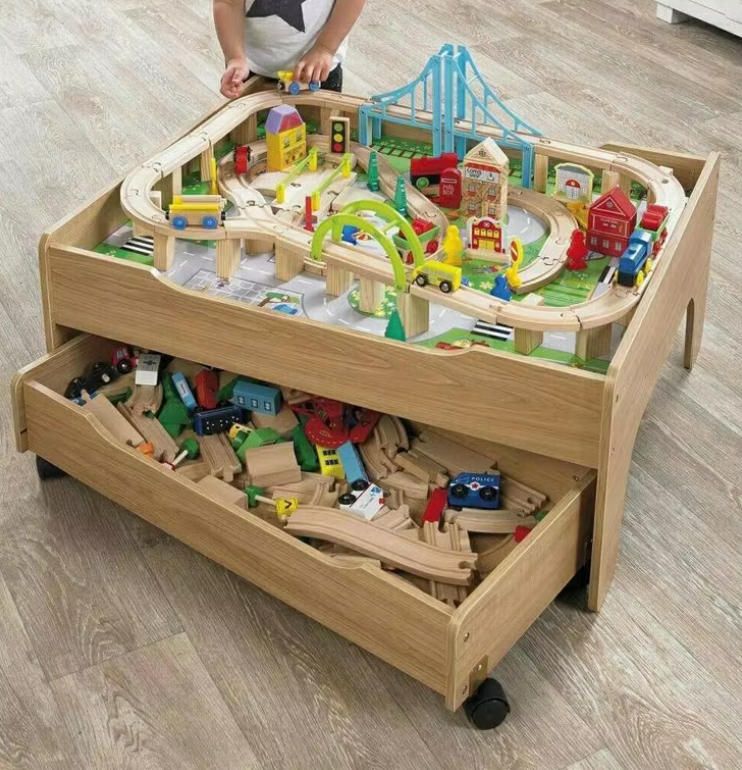 Custom Mass Production Children's Game Table High Quality Wooden Toys for Kids