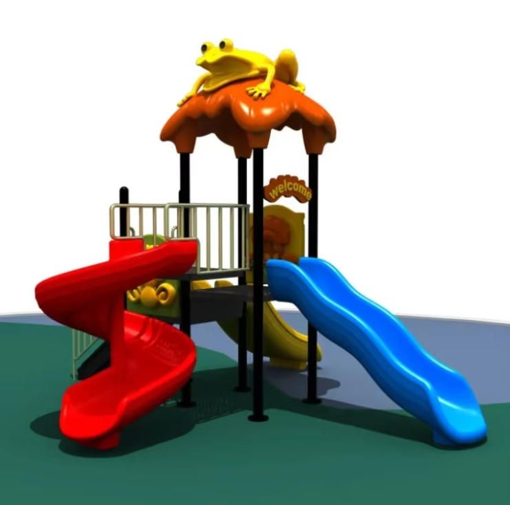 Funny Kids Outdoor Playground Plastic Slide for Camping & Park Sand Playgrounds General Use Outdoor Furniture