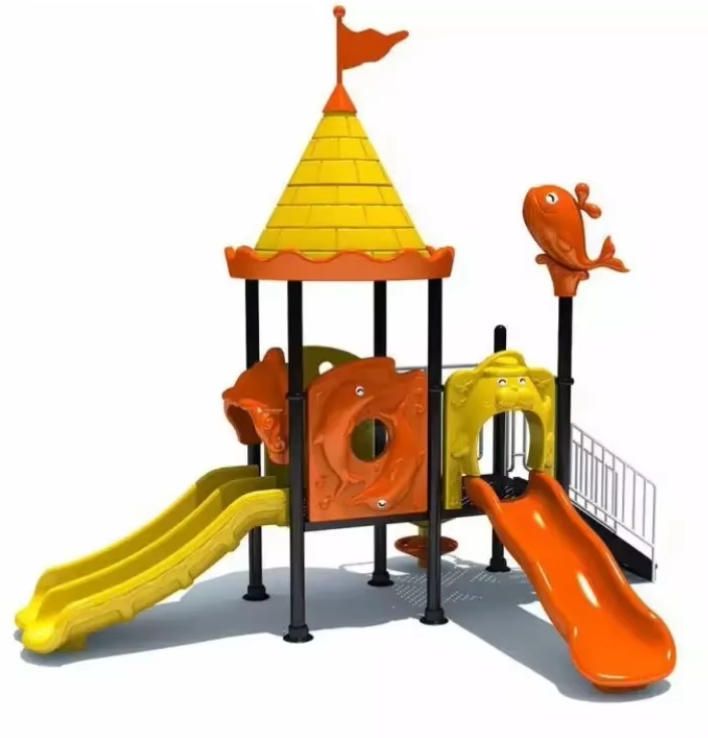 Funny Kids Outdoor Playground Plastic Slide for Camping & Park Sand Playgrounds General Use Outdoor Furniture