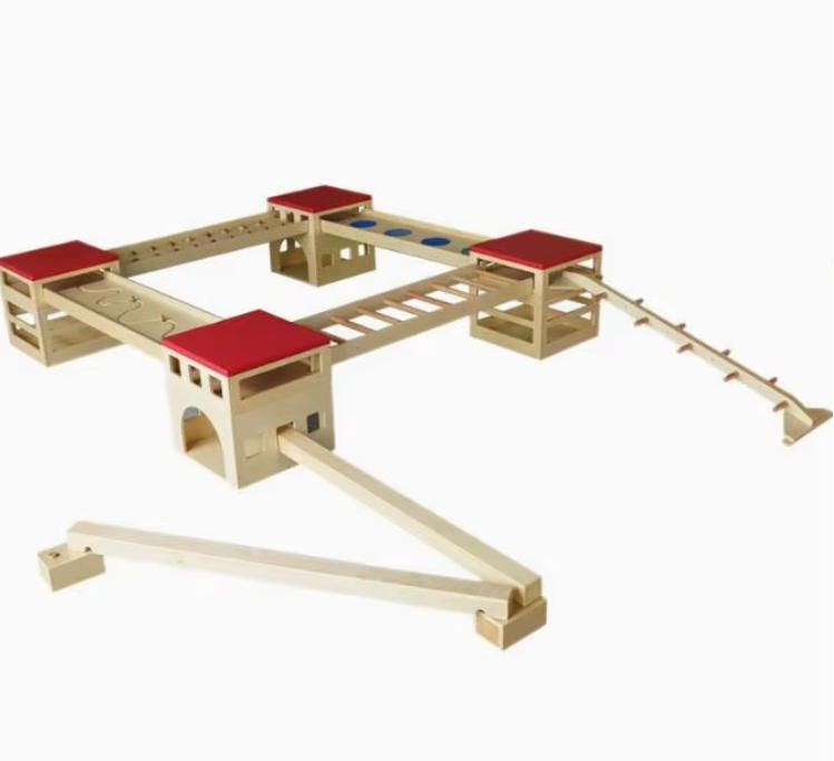 Space Baby Slide Walking Sensory Training Equipment Balance Beam Early Education Children's Climbing Frame