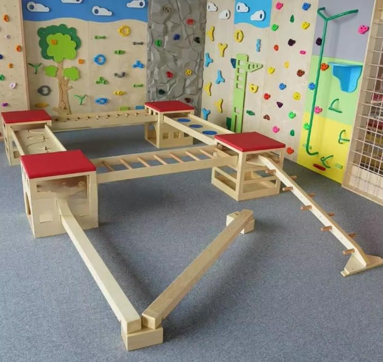 Space Baby Slide Walking Sensory Training Equipment Balance Beam Early Education Children's Climbing Frame