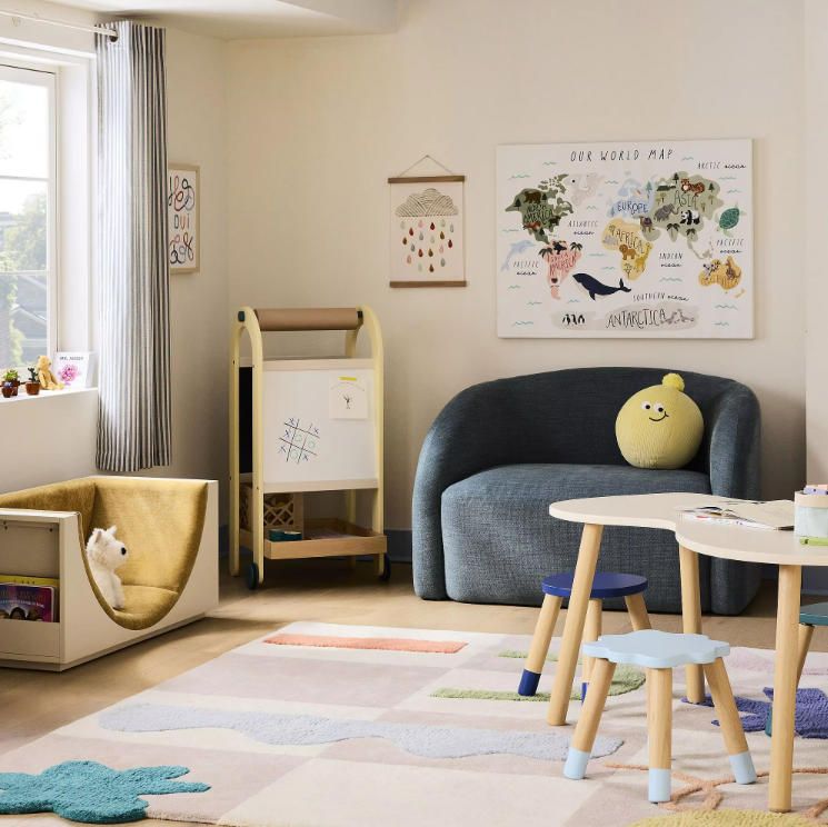 Children's Reading Bookcase with Curved Seat New Design Other Kids' Furniture