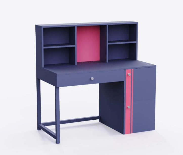 Replaceable MDF Wood Stickers for Teen Study Table Play Pattern for Living Room or Home Office