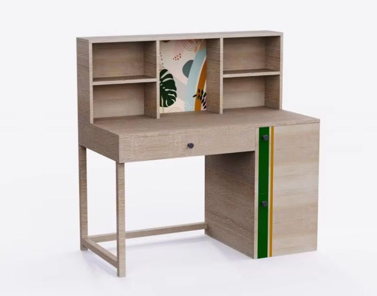 Replaceable MDF Wood Stickers for Teen Study Table Play Pattern for Living Room or Home Office