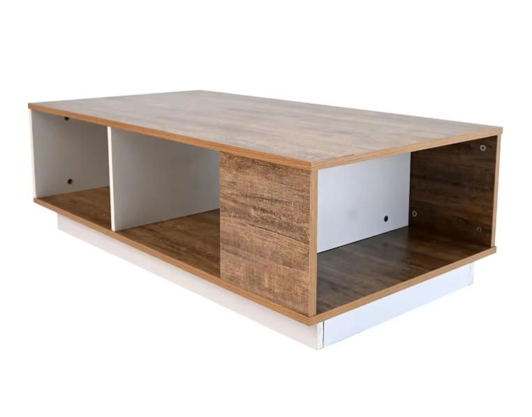 Modern Wood MDF Tea Table for Simple Living Room for Home Terrace Balcony Small House Rental Just 100 MOQ Bulk Purchasing