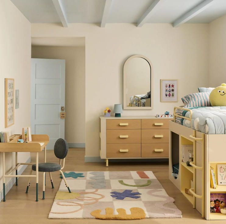 Modern Style Kids' Lockers Wood Cabinets for Bedroom