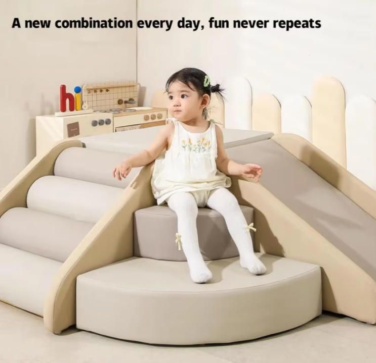 Early Childhood Education Center Baby Sensory Integration Training Climbing Ladder Soft Climbing Indoor Climber Play Structure