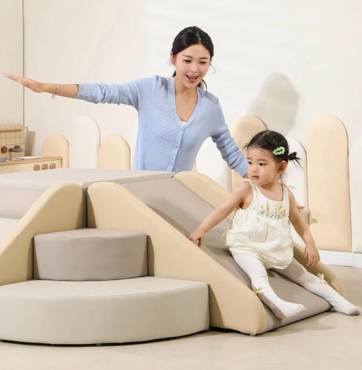 Early Childhood Education Center Baby Sensory Integration Training Climbing Ladder Soft Climbing Indoor Climber Play Structure