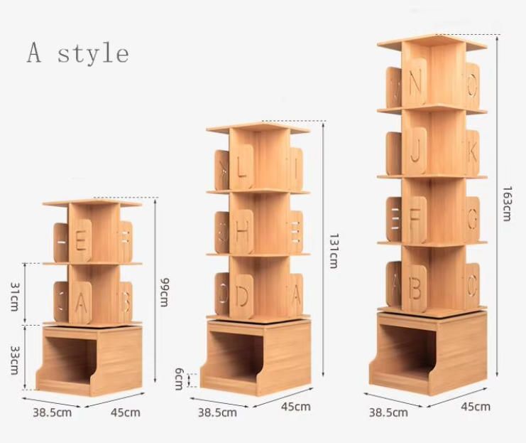 Factory Wholesale High Quality Bookshelf Living Room Furniture Bookcases Wholesale Home Industrial Storage Racks