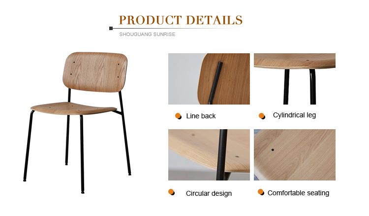 Wholesale classic design vintage industrial bar bistro restaurant metal chair  vintage metal dining chair with wood seat