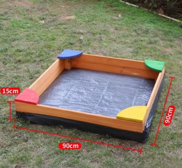 Children's Outdoor Large Sand Pit Fence Kindergarten Outdoor Furniture Toy Set for Baby Courtyard for Playground Sand Pool