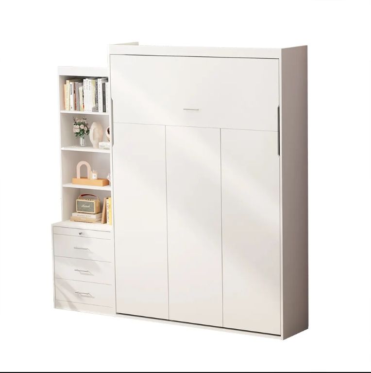 Multipurpose Space-Saving Vertical Murphy Bed Folding Hidden Wall Bed Mechanism