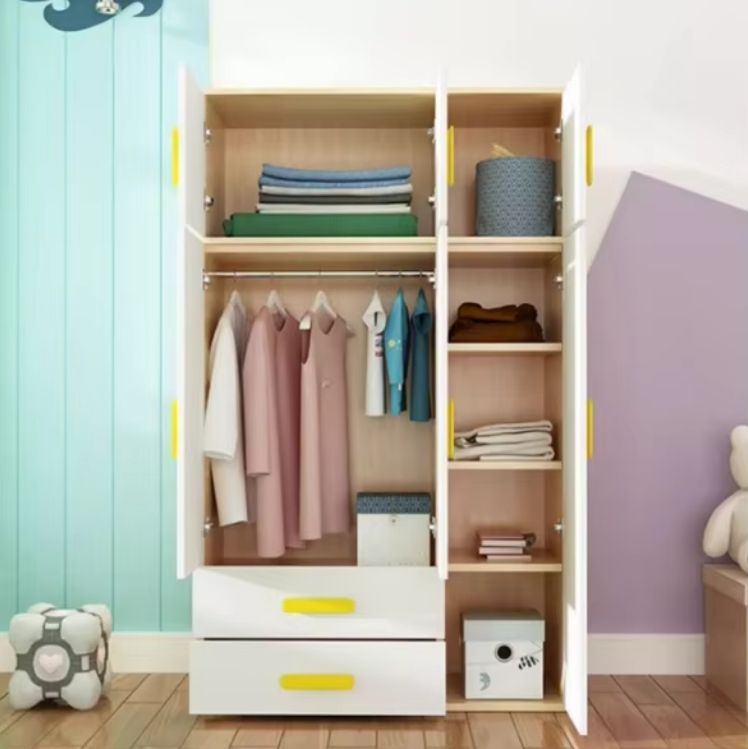 Children's Home Use Cabinets-Newborn Baby Short Wardrobe for Kids
