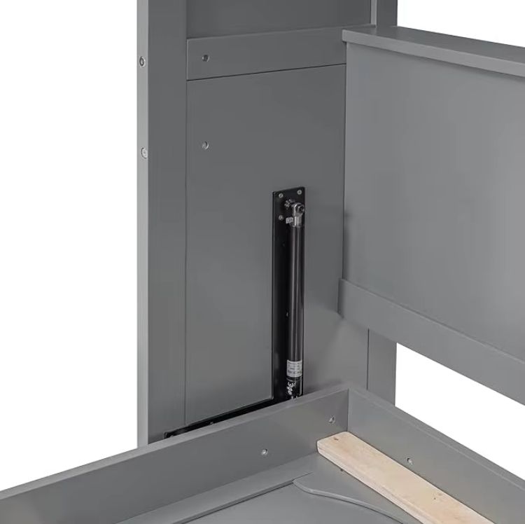 Single Retractable Folding Murphy Bed for Small Households and Apartments Hidden in Bedroom Walls