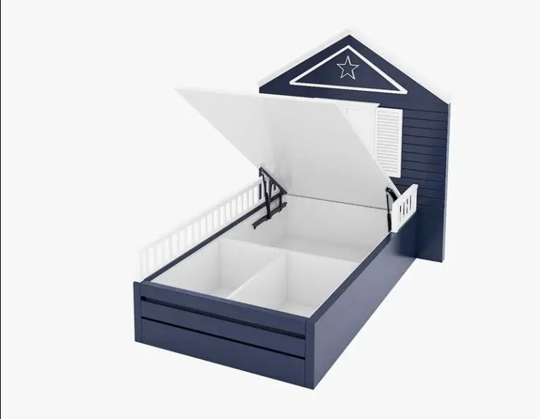 High Quality Modern Bunk Bed with Staircase Single Pink Solid Wood and MDF House Storage Bed for Kids Bedroom