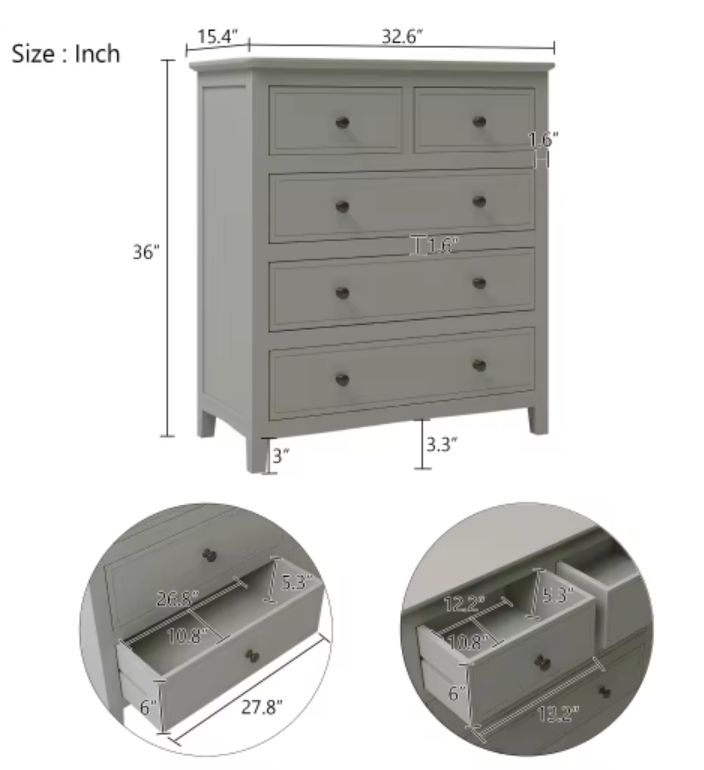 Sunrise new design gray solid wood 5 pieces king bedroom sets classic bedroom furniture set modern wood bedroom furniture set