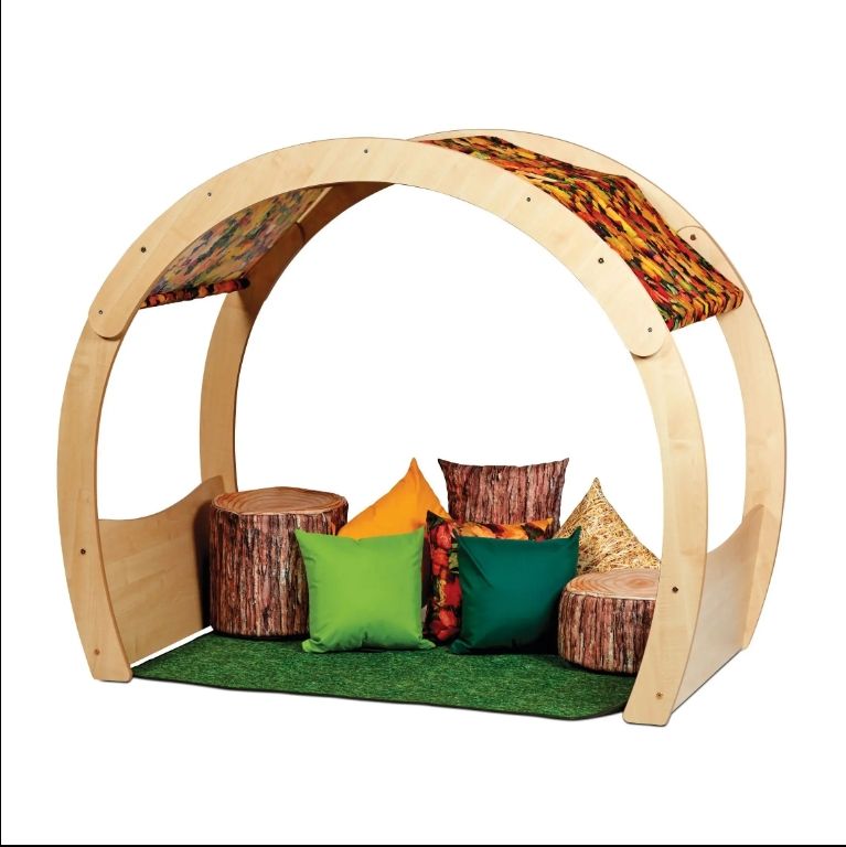 Cosy Cove Accessory Set for Kids Large Kindergarten Set Includes Autumn-Themed Climbing Frames