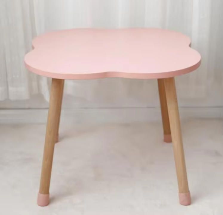 Nordic Style Wooden Table and Chair Set for Kids - Ideal for Reading, Dining, and Preschool Activities